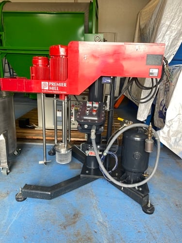 Premier Mill #PSDM-55, Submersible Basket Media Mill, 10 HP mill motor, 2 HP mixer motor, 208 V., 3 Ph. - Image 3