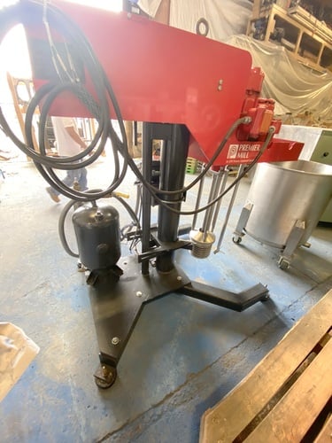 Premier Mill #PSDM-55, Submersible Basket Media Mill, 10 HP mill motor, 2 HP mixer motor, 208 V., 3 Ph. - Image 6