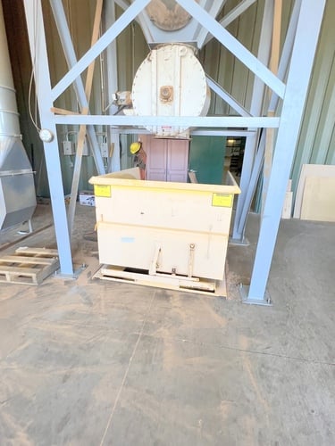 6000 cfm Dust Collector, 20 HP fan, 16" Clarkes rotary airlock, Norfab quick-fit ducting & blow pipe - Image 5