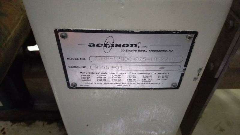 Acrison #402B-12000-225-105Z/101-K/N, Volumetric Screw Feeder, double screws, Stainless Steel, 2 @ 1HP - Image 7