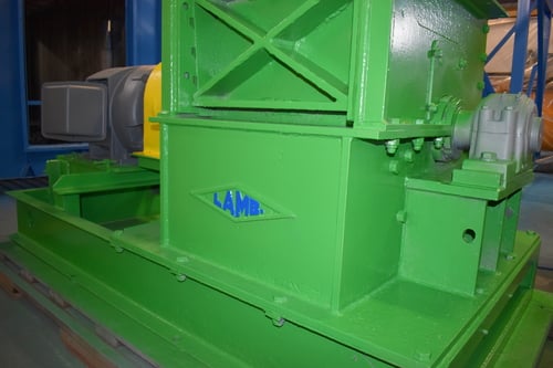 Lamb, Swing Hammer Hog, 23" x 26" drop feed opening, 5" x 42" air-swept bottom discharge, 125 HP, 1780 RPM - Image 4