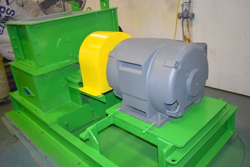 Lamb, Swing Hammer Hog, 23" x 26" drop feed opening, 5" x 42" air-swept bottom discharge, 125 HP, 1780 RPM - Image 9