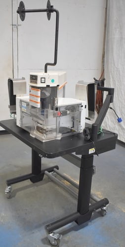 TE Connectivity #2217000-1-B, Model G II Terminator Wire Crimping Machine, benchtop, 240 V., 3 Amps, 1 Ph. - Image 7