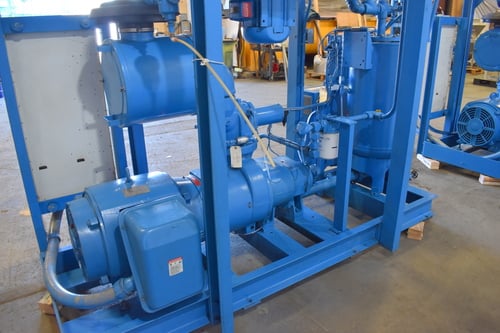 500 cfm Quincy Northwest #QNW-V-100-F, Rotary Screw Air Compressor, 100 HP Toshiba motor, 460 V., 2006 - Image 5
