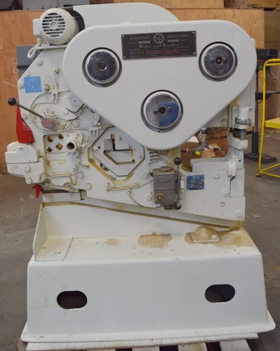 Mubea #KBL-0, Universal Ironworker, mechanical, (36) punches & (46) dies, 3,100 lbs. - Image 3