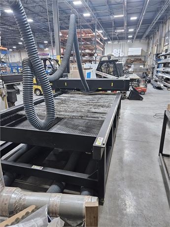 Multicam #Magnus-510HD, CO2 laser, 62" x 122" work area, 450 watt, 2000 lb. table capacity, chiller, vision - Image 4