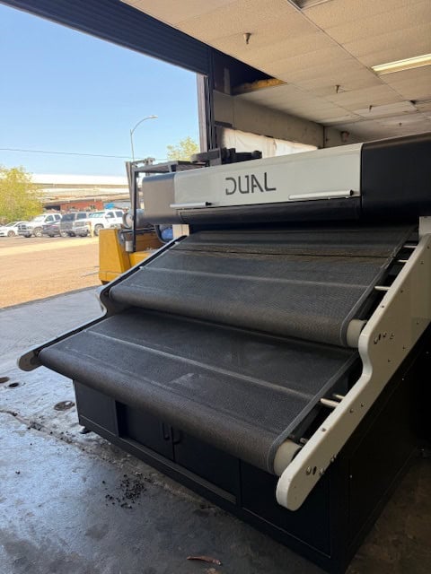 Adelco #DL180G-3, Dual Gas-fired Textile Dryer, 6000 CFM, 2022 - Image 4
