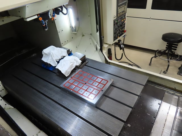 Yasda #YBM-9150V, CNC Jig Borer, 59" X, 35.4" Y, 17.7" Z, 24000 RPM, 30/25 HP, Fanuc 31i-B5, Probing, 24K - Image 9