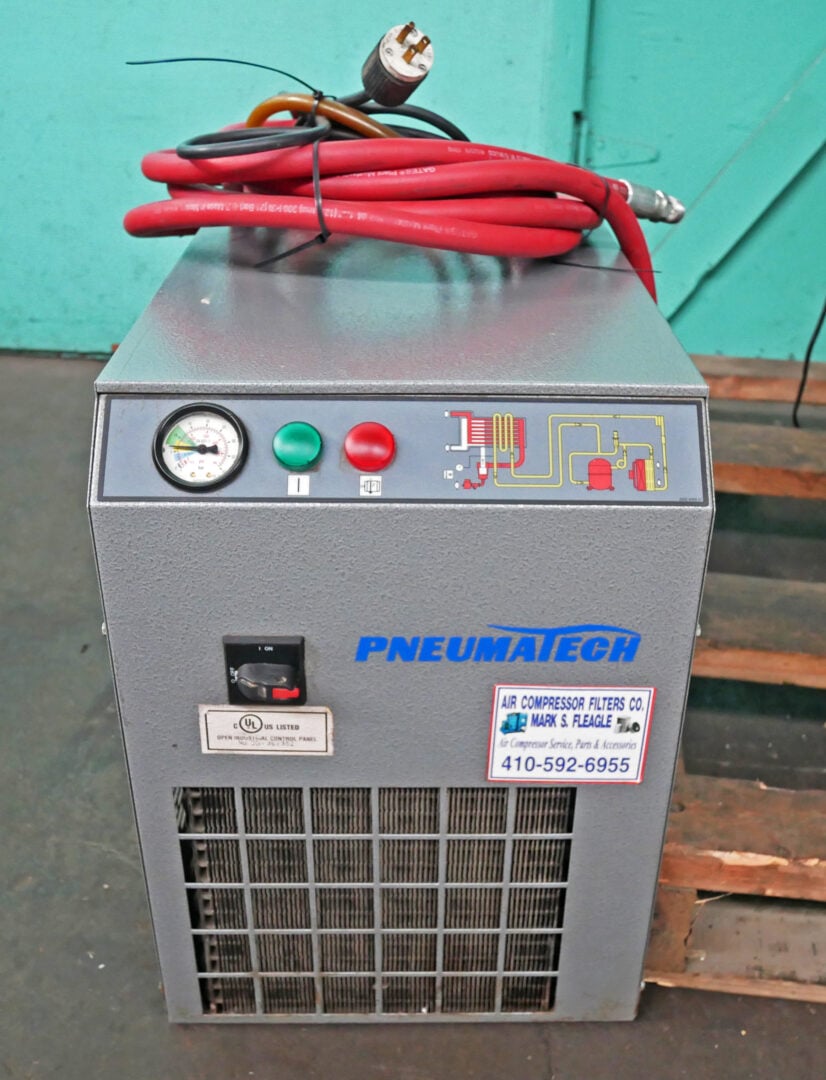 5 HP FS Curtis #FCT05C55V8S, Vertical Two-Stage Air Compressor, 80 Gallon, 17.8 CFM, 175 PSI, w/ Magnetics - Image 7