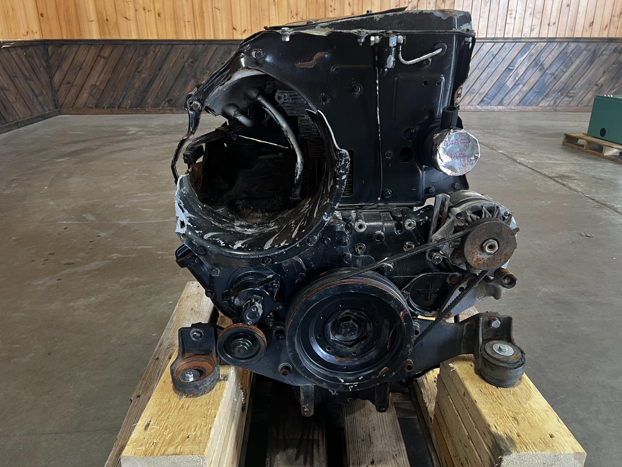 110 HP Deutz #BF4L914, air cooled industrial diesel engine, AS IS - Image 3