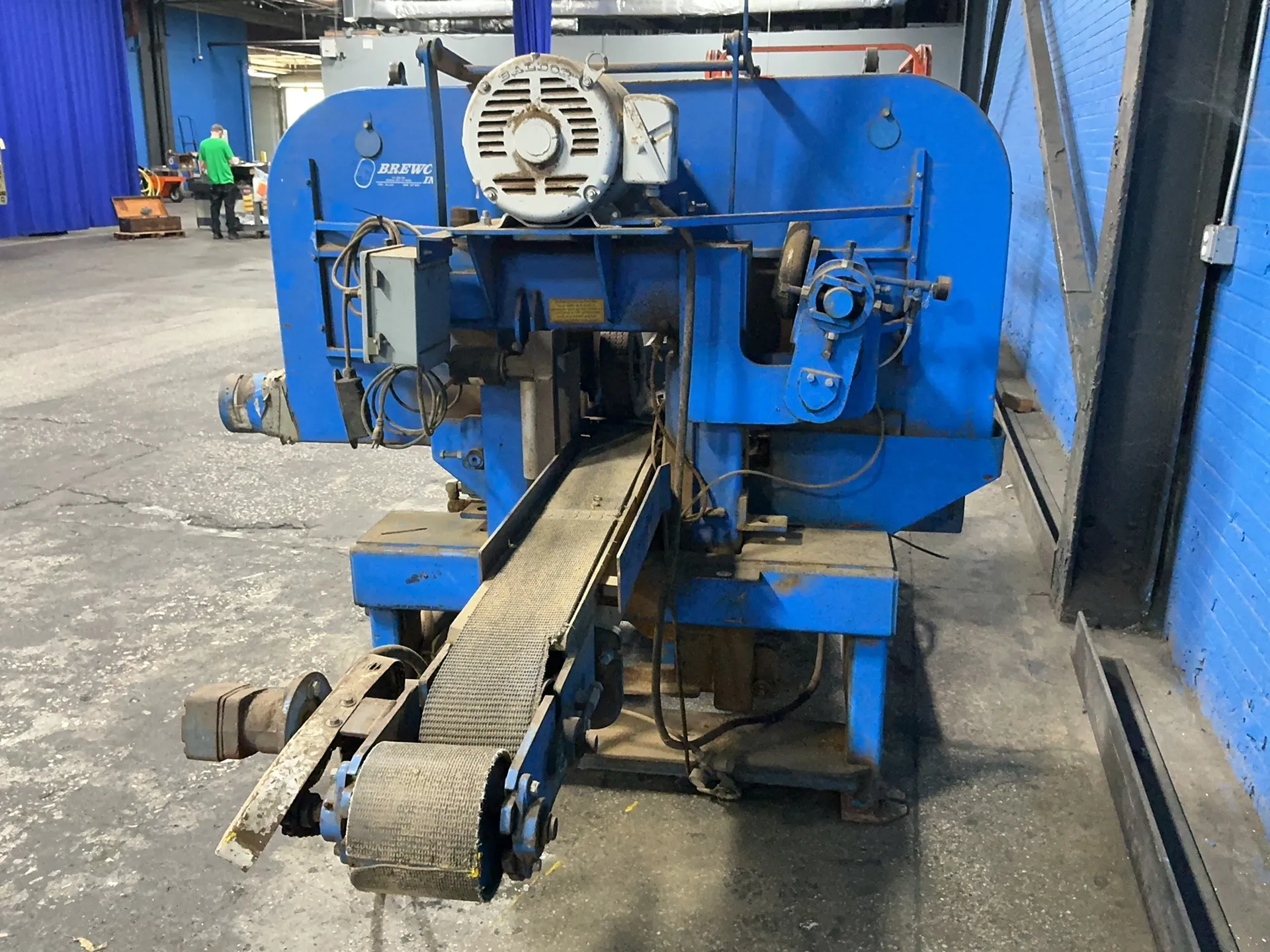 Brewco, Pallet Saw, 167" conveyor, 30 HP, 208/230/415/460 V., 3 Ph. - Image 6