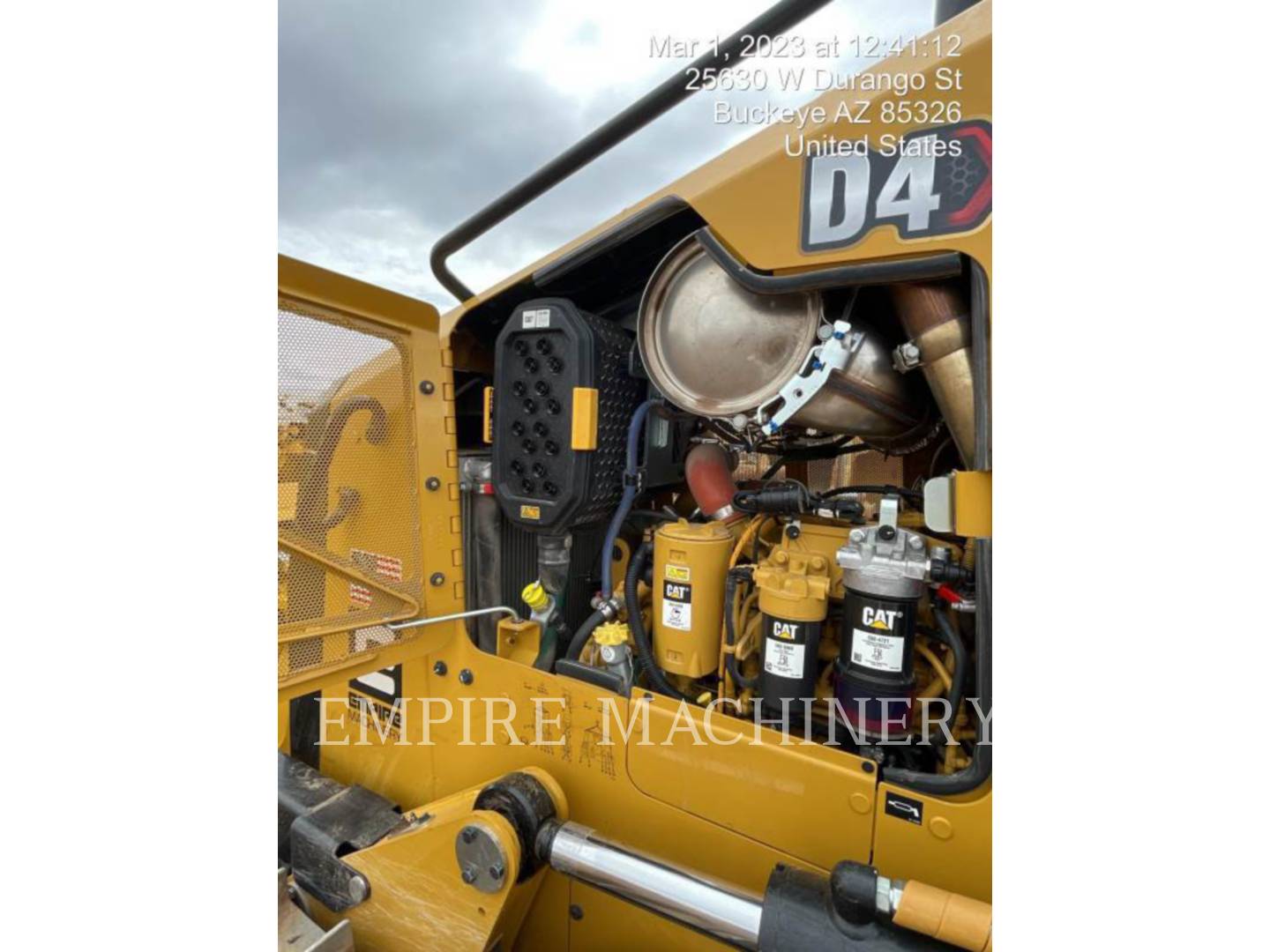 Caterpillar D4-16 PAT, 3340 hours, S/N: KWM00311, 2022 - Image 3