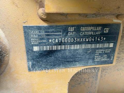 Caterpillar D312, 982 hours, S/N: XKW04143, 2022 - Image 8