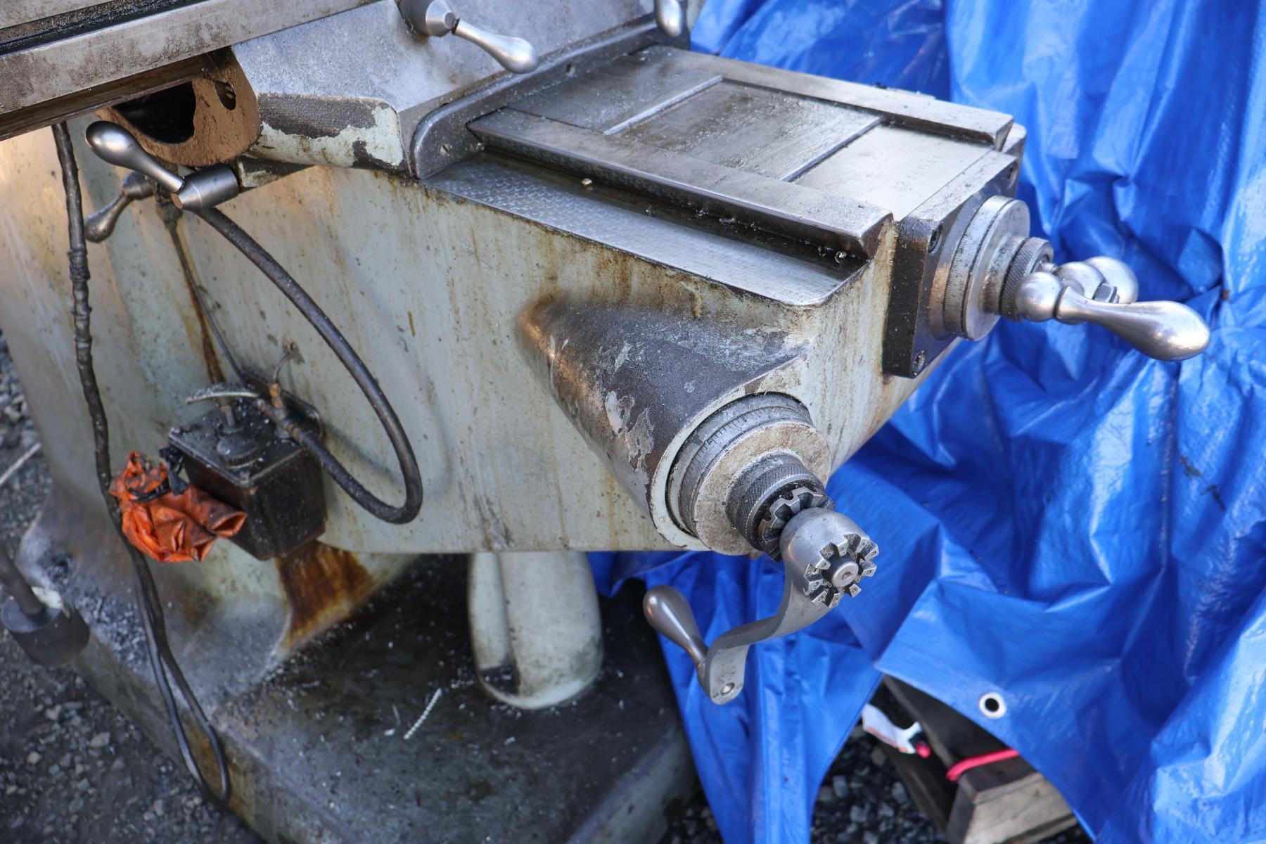 Bridgeport #Series-I, vertical mill, 48" x9" tbl., 2 HP, 36" X, 12" Y, 16" Z, 60-4200 RPM, R-8, 5" quill, 750 - Image 8