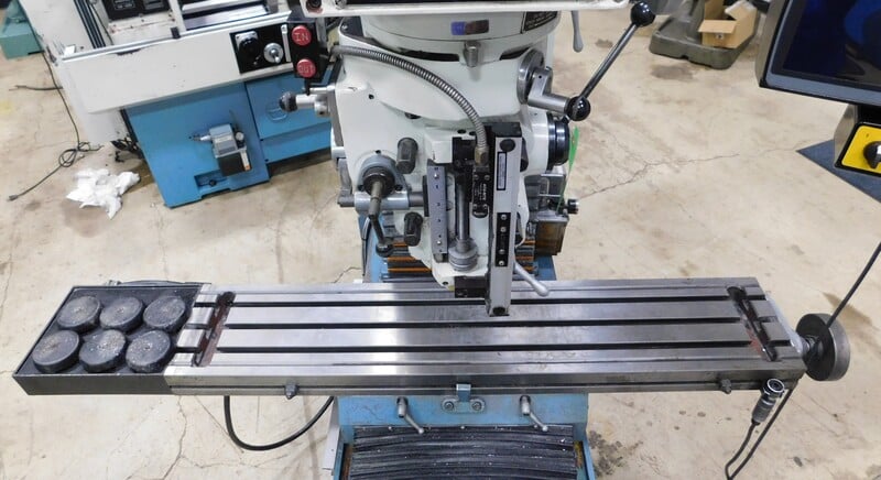 Trak #DPM3, CNC vertical bed mill, KMX control, power draw bar, scale feedback, automatic lubrication - Image 2