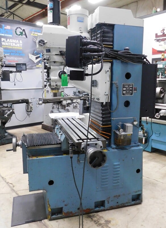 Trak #DPM3, CNC vertical bed mill, KMX control, power draw bar, scale feedback, automatic lubrication - Image 5