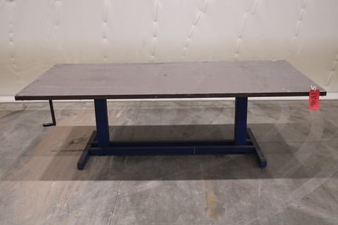 Wood Topped Table - Image 1