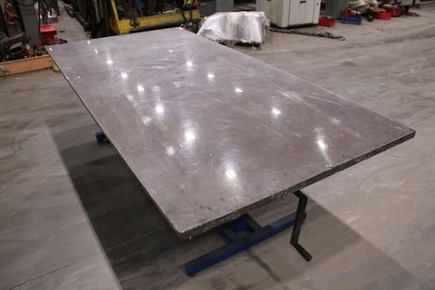 Wood Topped Table - Image 3