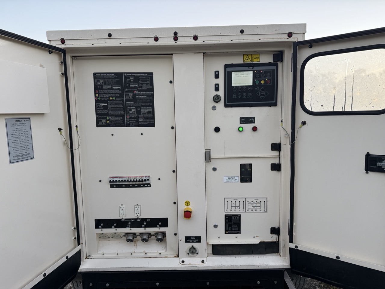 182 KW Caterpillar #XQ230, Mobile Diesel Generator, 1800 RPM, multi-voltage, EMCP 4.4 digital control panel - Image 5