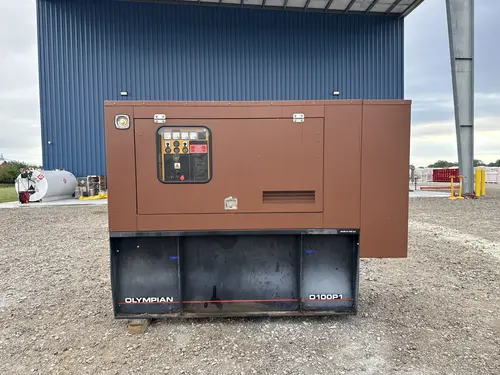 100 KW Caterpillar #D100P1, diesel generator set, 480/277 Volts, 3 phase, 1800 RPM, Perkins engine, 124 - Image 1