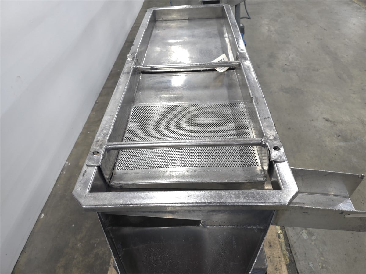 16" x 55" MGB Engineering, Stainless Steel classifier, single stage, 1/8" screen, 14" infeed, 23" overs, 18" - Image 5