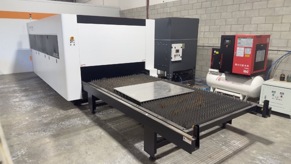 Hans Laser #Sailfish-3015EX, fiber laser cutting system, 3000 watt, 5' x 10', IPG, 2021 - Image 2