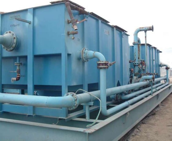 Parkson #SRC500, Coalescer, 1000 GPM approx, oil/water/solids separator, slant rib, Carbon Steel, dual units - Image 6