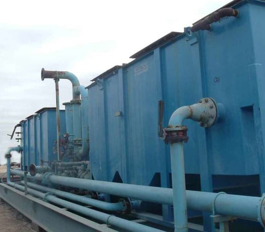 Parkson #SRC500, Coalescer, 1000 GPM approx, oil/water/solids separator, slant rib, Carbon Steel, dual units - Image 7