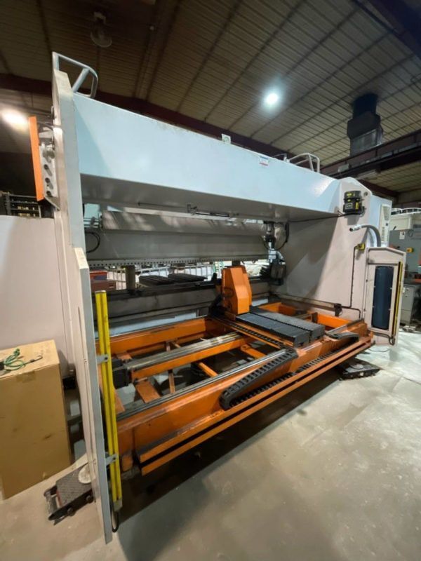 242 Ton, Ermaksan #Speed-Bend-Pro, CNC press brake, 12' overall, 128" between housing, 10.8" stroke, 21.7" - Image 5