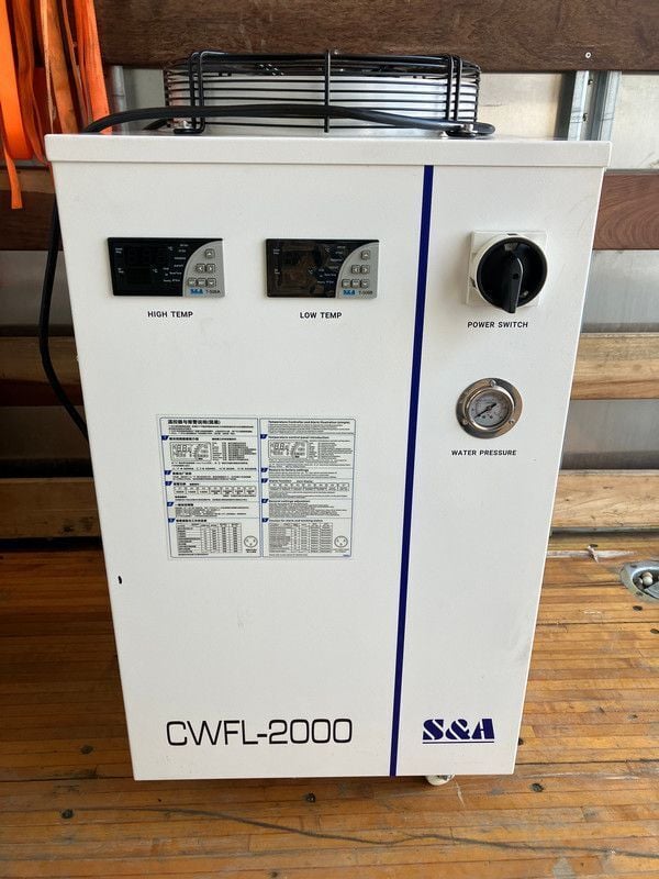 Kern #FiberCell-FC50, CNC fiber laser, 1000 watt, 52" x 50" table, 20"/sec cutting speed, 100 micron fiber - Image 6