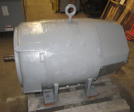100 HP 850/1300 RPM Westinghouse, Frame 585AS, 24 Hr duty, new, 500 VA, 240 VF - Image 1