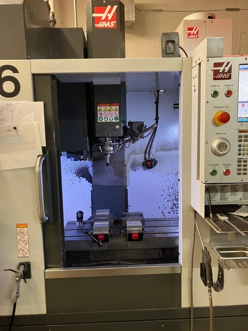 Haas #DM-2, CNC vertical machining center, 28" X, 16" Y, 15.5" Z, 34" x 15" table, 15,000 RPM, 15 HP, CAT 40 - Image 6