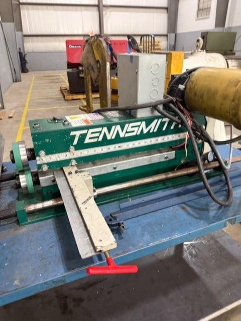 24" Tennsmith #SLE-24-16, Sheet Slitter, 16 gauge capacity, adjustable material width, electric motor driven - Image 4