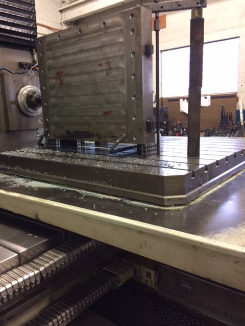5.9" Wotan #Cutmax-3, CNC Boring Mill, 78" vertical, 98" table travel, 78" x 78" indexing table, 2500 RPM - Image 6