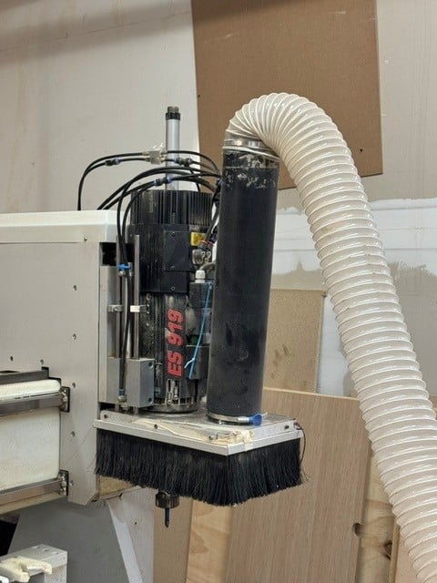 FlexiCAM #Pro-1530, CNC Router, 5' x 10' table, 121" X, 61" Y, 11" Z, 24000 RPM, 10 ATC, vacuum system, ER32 - Image 4