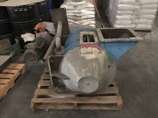 14" x 14" Sprout Waldron rotary airlock, Stainless Steel, closed rotor, 3 HP, #1271754 - Image 3