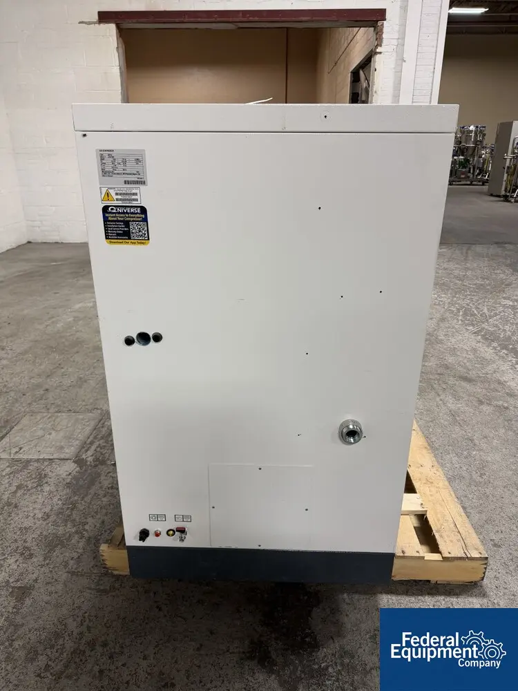 43 CFM, 116 psi, Quincy #Q0F15, air compressor, 15 HP, 460 V., air cooled, 2024 - Image 5