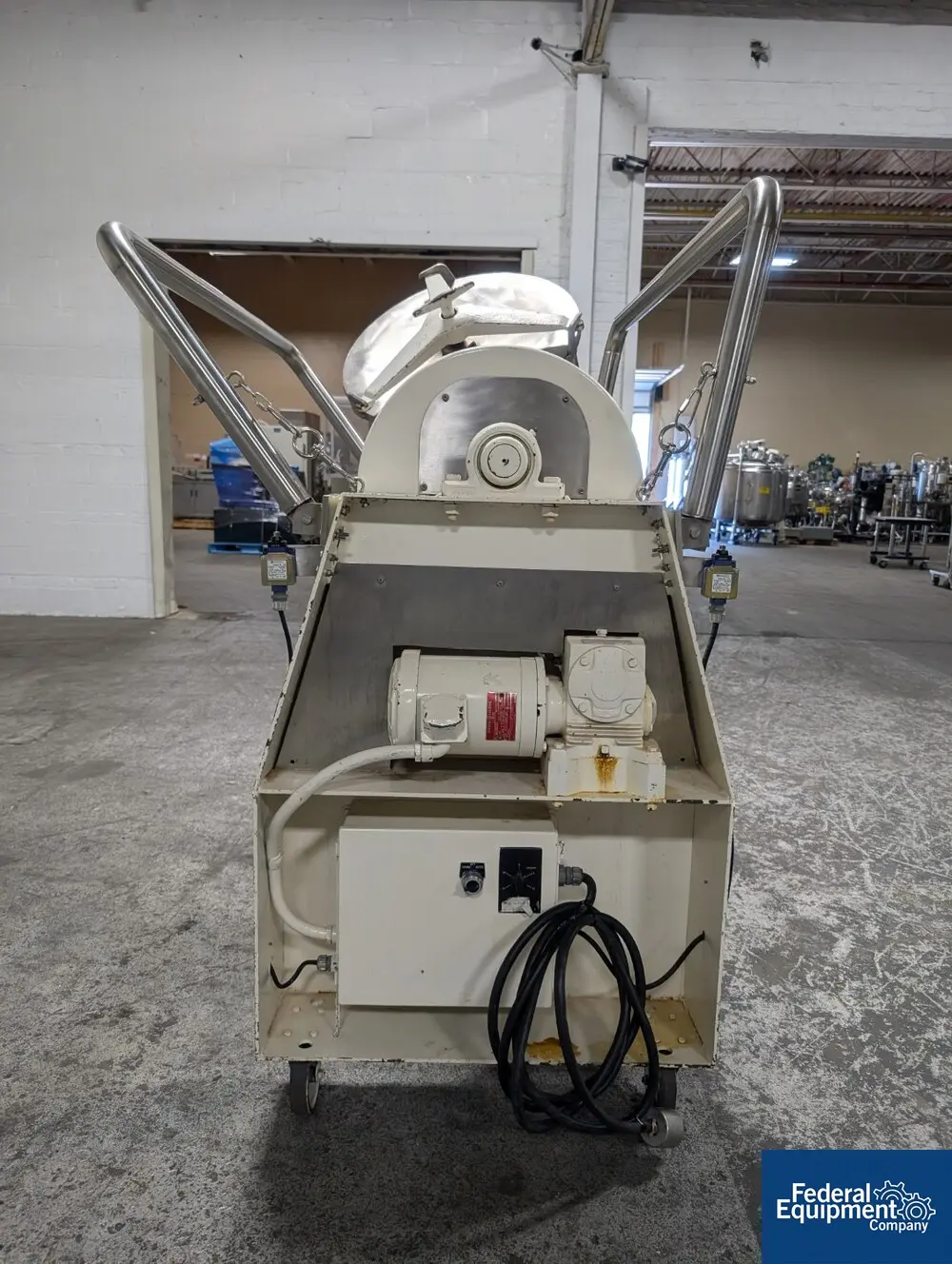 3 cu.ft. Patterson -Kelley, Twin Shell Blender, Stainless Steel, 170 lb./cu.ft. max. density, solid covers - Image 5
