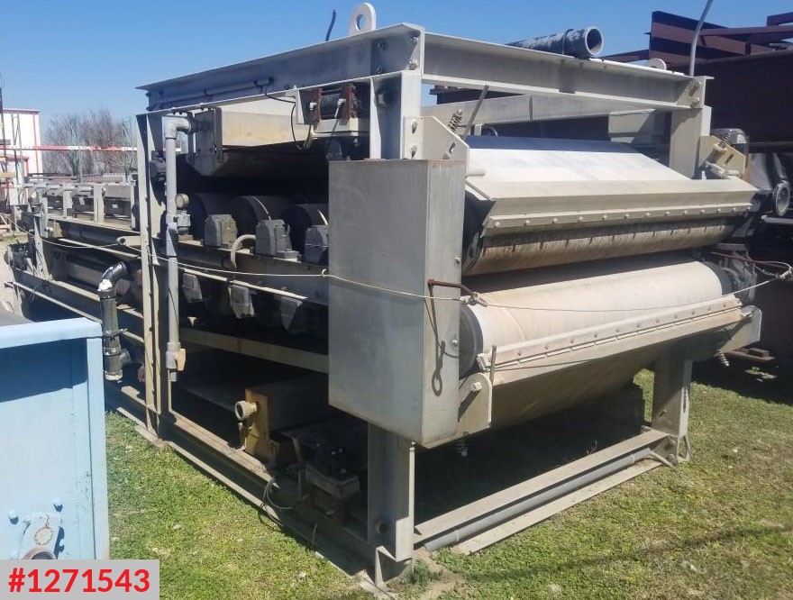 Textile Eng. #Durapress, belt press, 1.6 meters, sludge dewatering, refurbished, #1271543 - Image 1