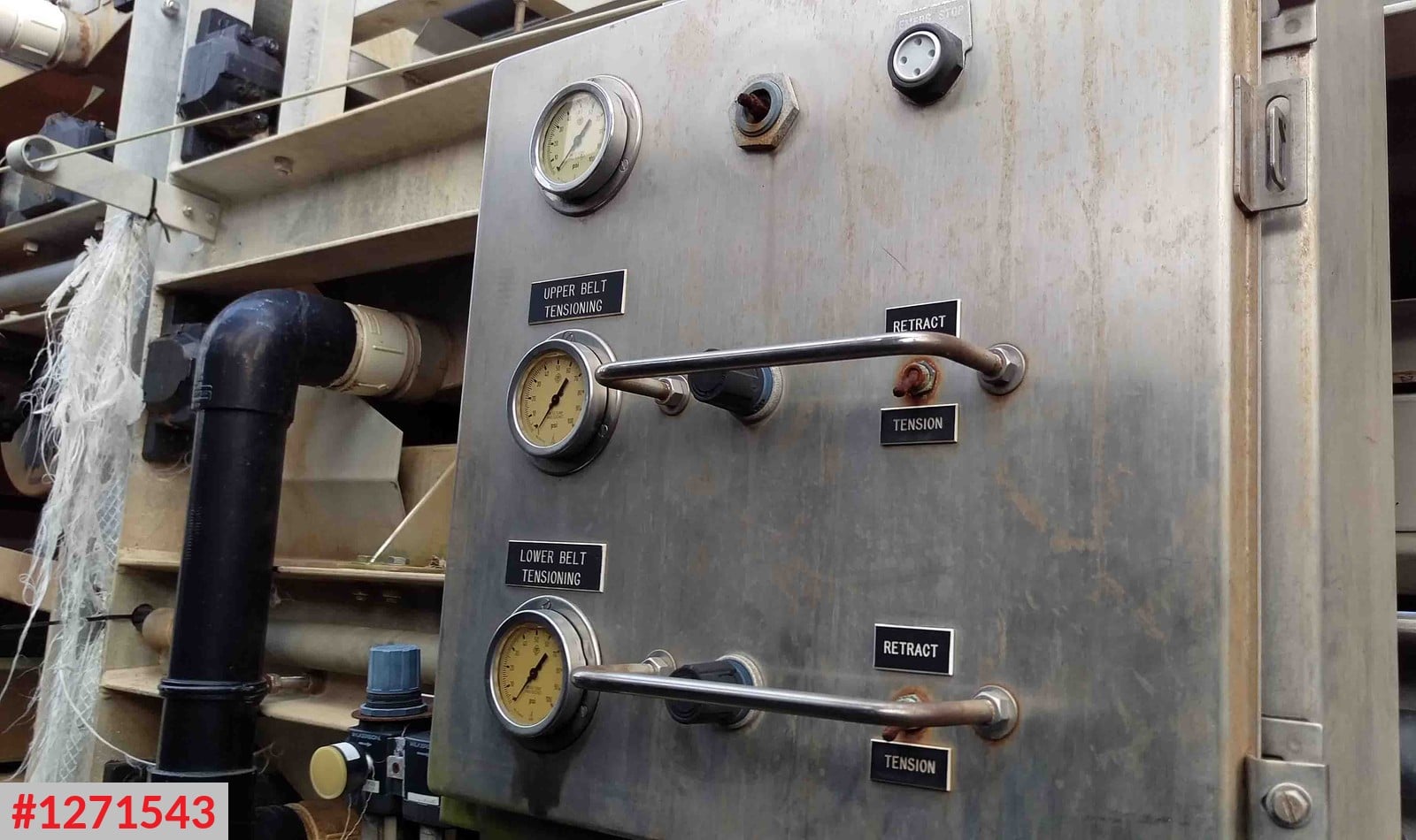Textile Eng. #Durapress, belt press, 1.6 meters, sludge dewatering, refurbished, #1271543 - Image 5