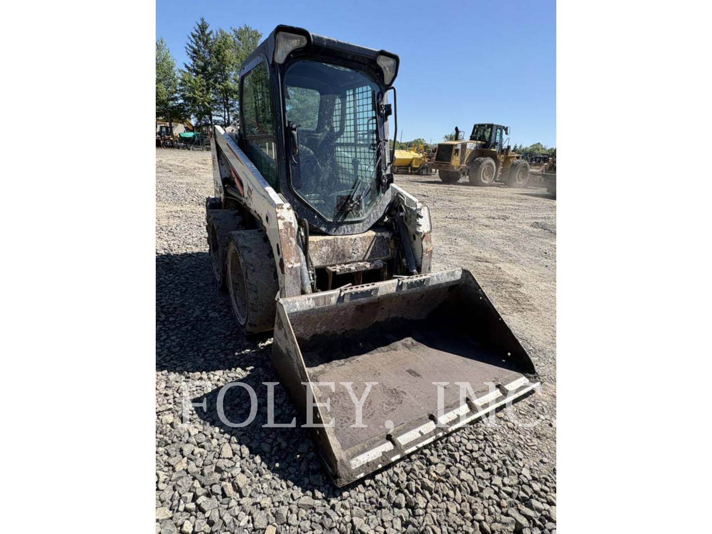 Bobcat S450, Skid Steer Loader, 3128 hours, S/N: AUVB11527, 2015 - Image 2