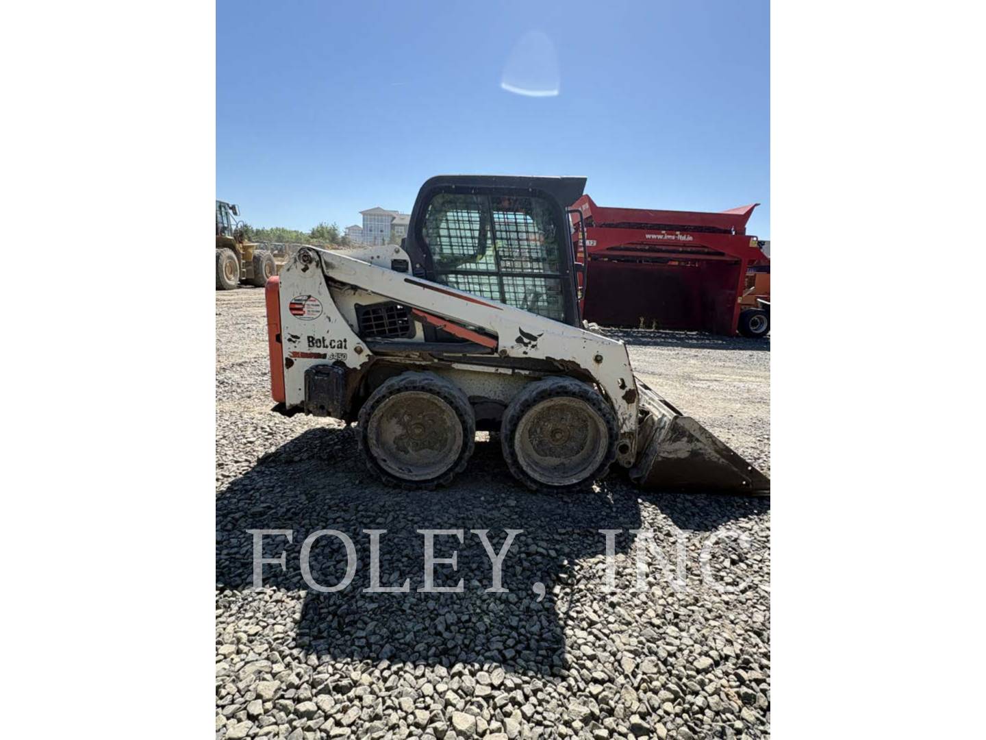 Bobcat S450, Skid Steer Loader, 3128 hours, S/N: AUVB11527, 2015 - Image 3