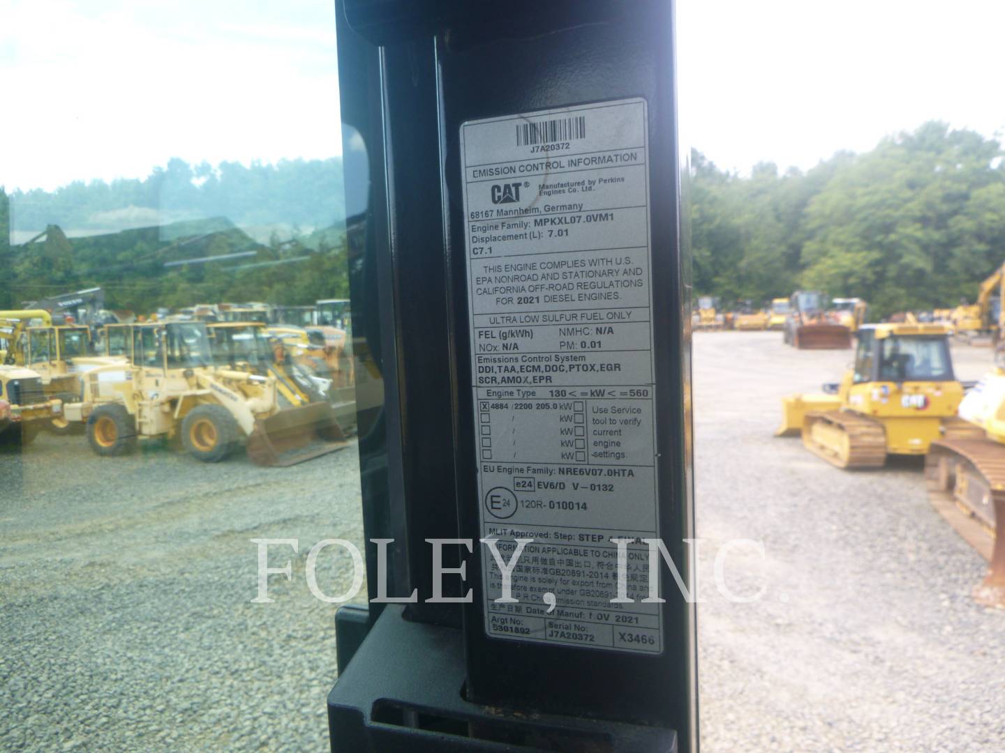 Caterpillar 335-07, 4117 hours, S/N: XBE00676, 2022 - Image 8