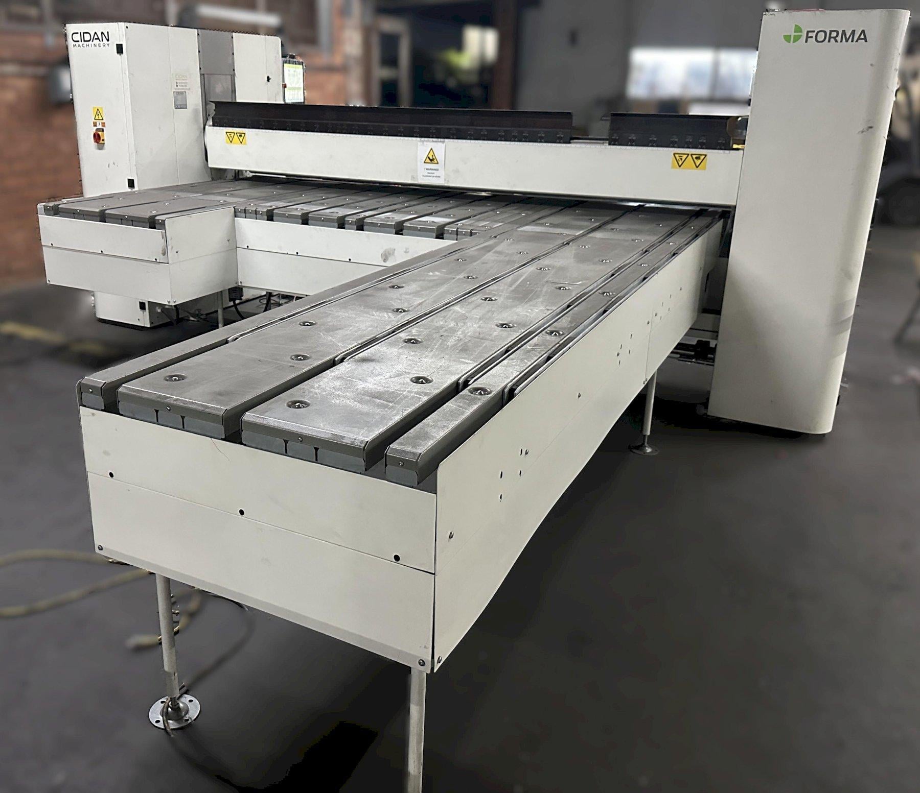 122" Cidan #Forma-30, CNC folding machine, automatic Combi-Beam, x 11 gauge, 4.9" segmented tooling, ProLink - Image 5