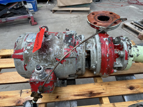 330 GPM, Armstrong #4280, Centrifugal Pump, 4" inlet/outlet, 10 HP, 3500 RPM, 175 psi @ 250°F - Image 6