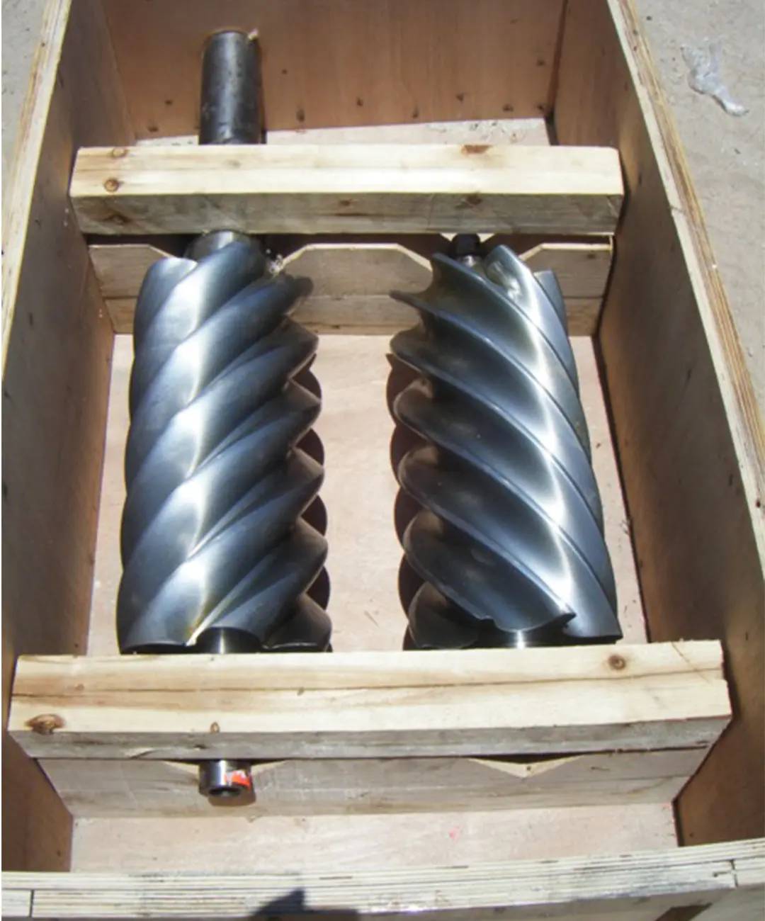 Frick #RWF-480, Rotary Screw Compressor Rotors, male & female, 7-1/8" rotor diameter, R-717 & Freon - Image 7