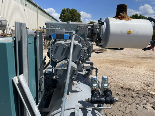 175 HP Frick #RXF-85-H, Rotary Screw Compressor Package, 460 Volt, R-717 refrigerant, 300 psig, 1998 - Image 8