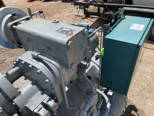 175 HP Frick #RXF-85-H, Rotary Screw Compressor Package, 460 Volt, R-717 refrigerant, 300 psig, 1998 - Image 10