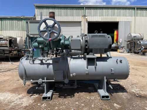 206 HP Frick #RXF-85H, Rotary Screw Compressor Package, 460 Volt, R-717 refrigerant, 300 psig, 1998 - Image 4