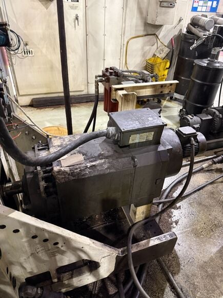 54" Giddings & Lewis #54-VTC, CNC Vertical Turning Lathe, 60" swing, 73" work height, 50 HP, G & L 8000B CNC - Image 4